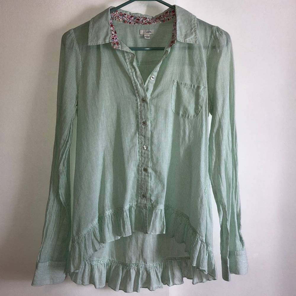 Odille peplum top